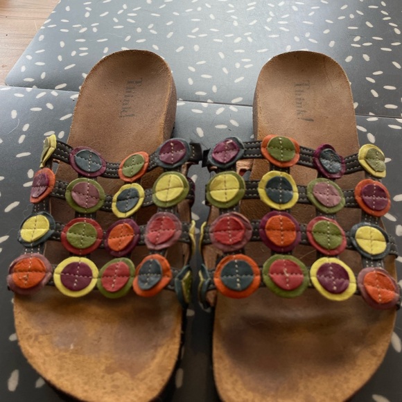 Think sandals size 39/9 - Picture 2 of 2